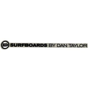 SURFBOARDS by Dan Taylor Logo Surf Sticker